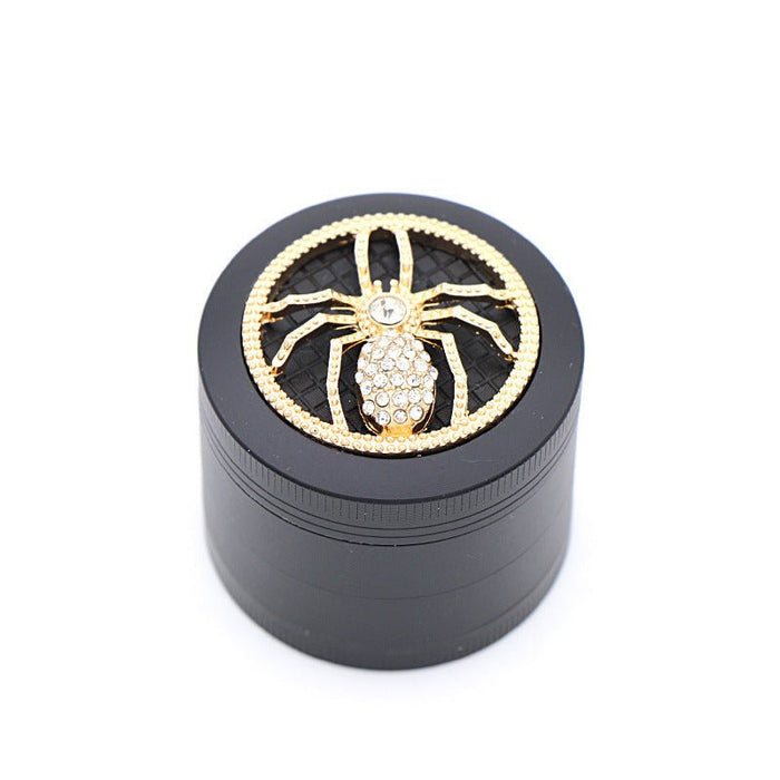 Diamond - studded smoke grinder - Kannabliss Exotics