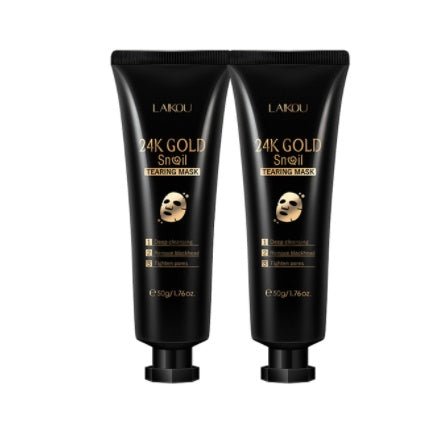 Gold Foil Snail Tear - Off Mask Hydrating - Kannabliss Exotics