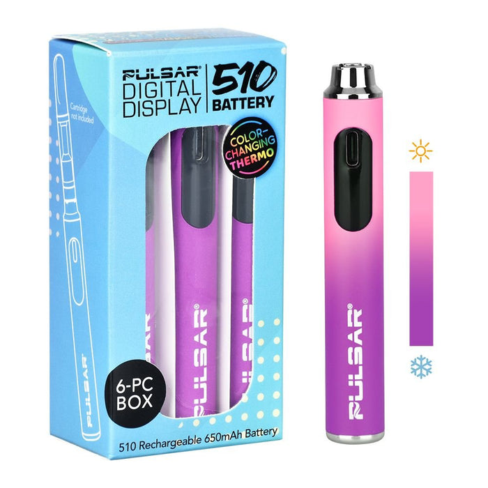 Pulsar Digital Display Thermo Change 510 Battery | 650mAh - Kannabliss Exotics