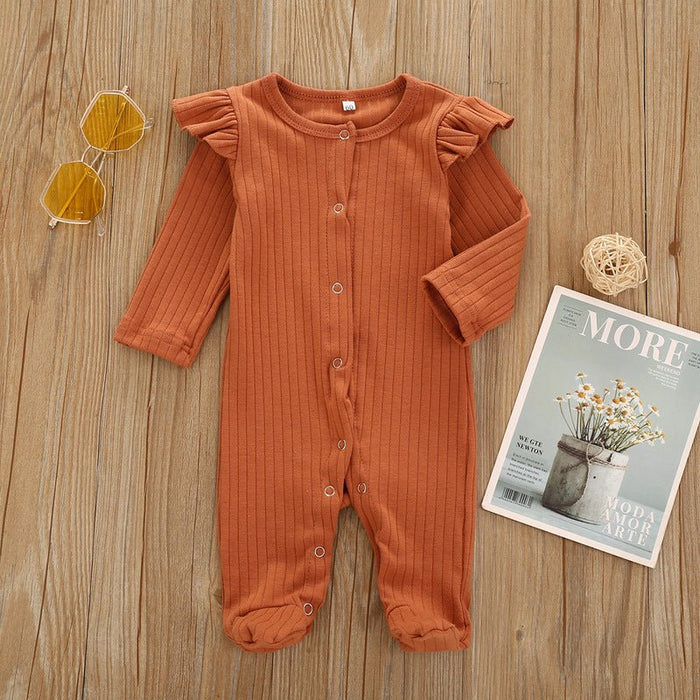 Baby Jumpsuits, Baby Autumn And Winter Clothes, Long Sleeves - Kannabliss Exotics