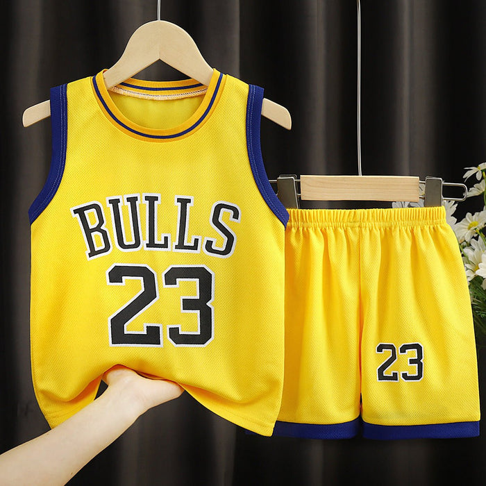 Children's Clothing Sports Basketball Wear Children's Clothing Boys' Suit - Kannabliss Exotics