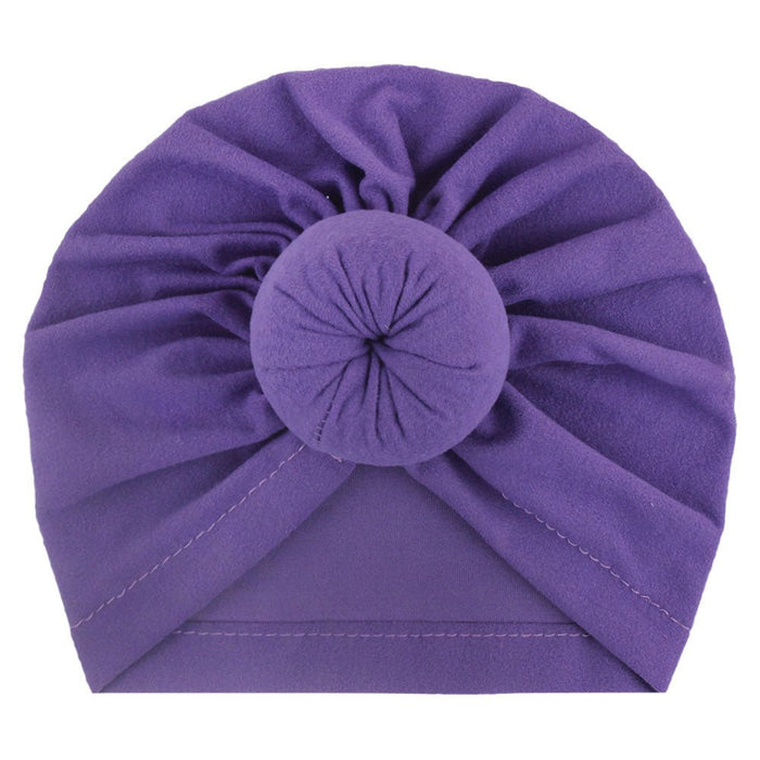 Children's turban hat baby knotted Indian beanie - Kannabliss Exotics