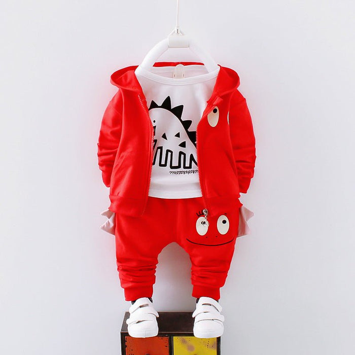 Cotton Children's Clothing Boys Autumn Clothing Summer Spring Clothing Boys - Kannabliss Exotics