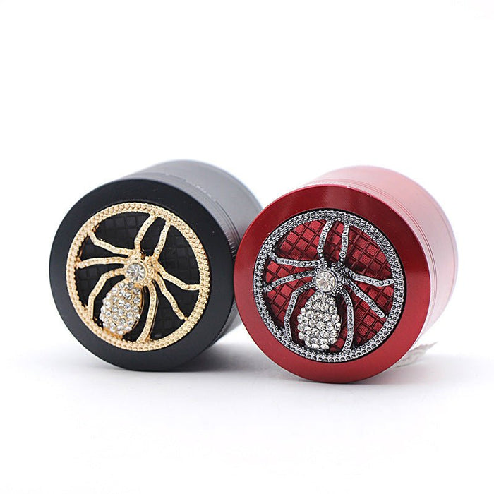 Diamond - studded smoke grinder - Kannabliss Exotics