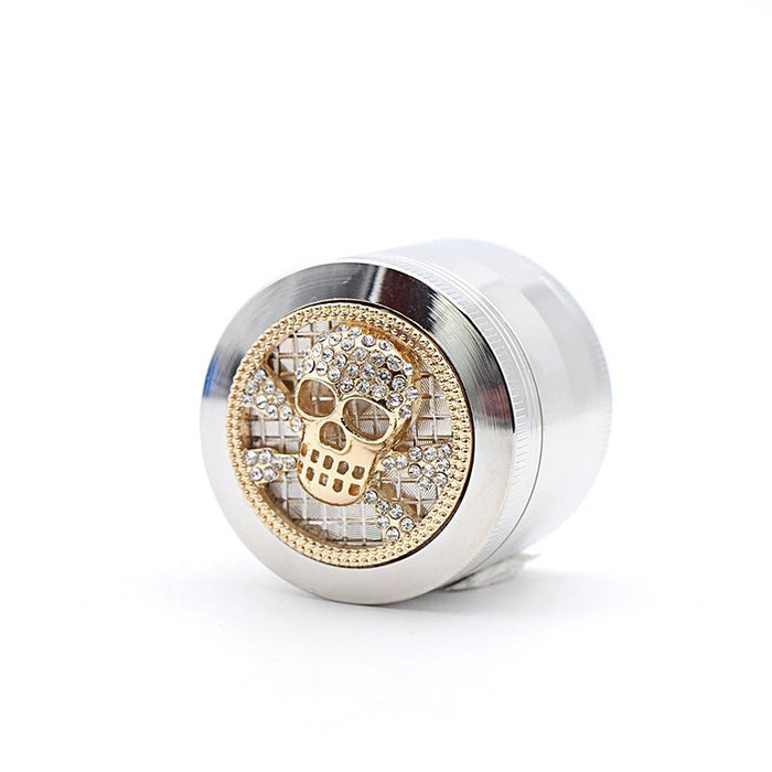 Diamond - studded smoke grinder - Kannabliss Exotics