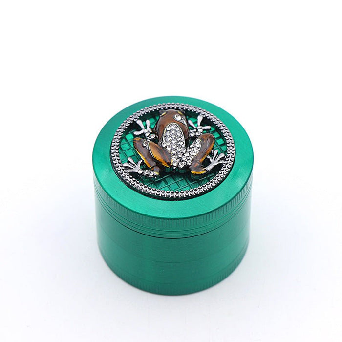 Diamond - studded smoke grinder - Kannabliss Exotics