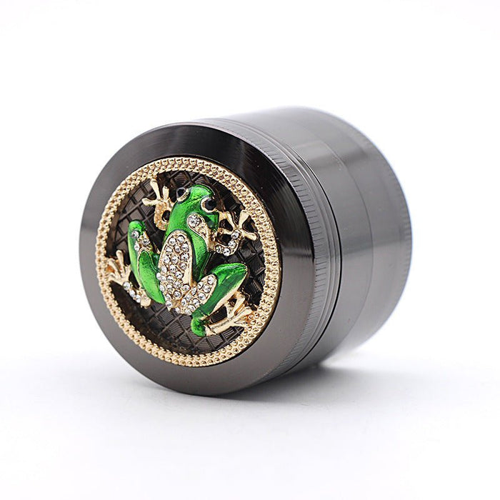 Diamond - studded smoke grinder - Kannabliss Exotics
