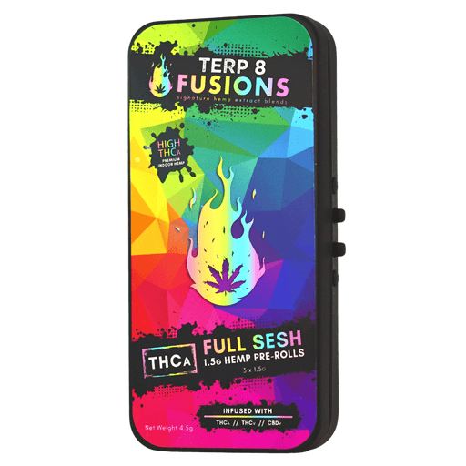 Full Sesh 1.5g THCa Pre - Rolls [3ct] | Terp 8 - Kannabliss Exotics