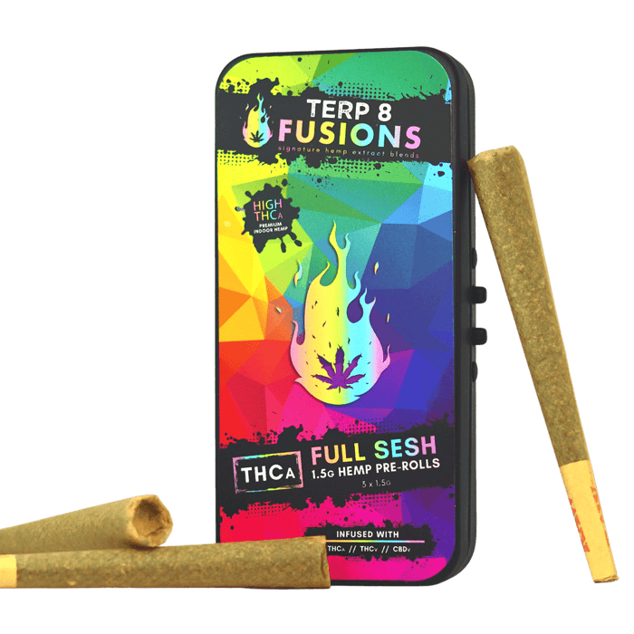 Full Sesh 1.5g THCa Pre - Rolls [3ct] | Terp 8 - Kannabliss Exotics