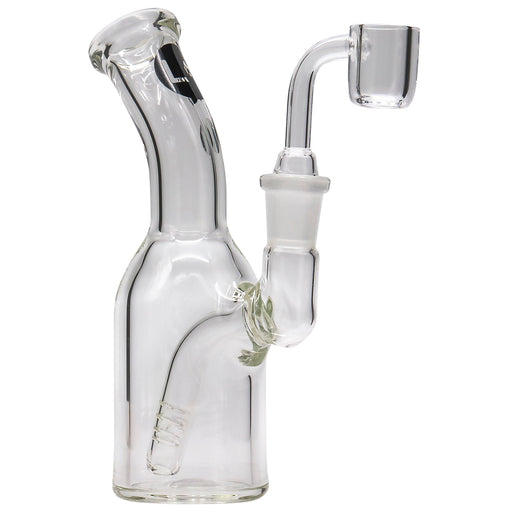 LA Pipes Compact Bent Neck Concentrate Waterpipe - Kannabliss Exotics