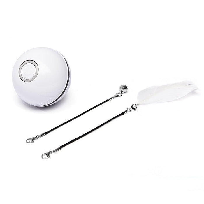 LED Laser Electronic Rolling Pet Funny Cat Toy Ball - Kannabliss Exotics