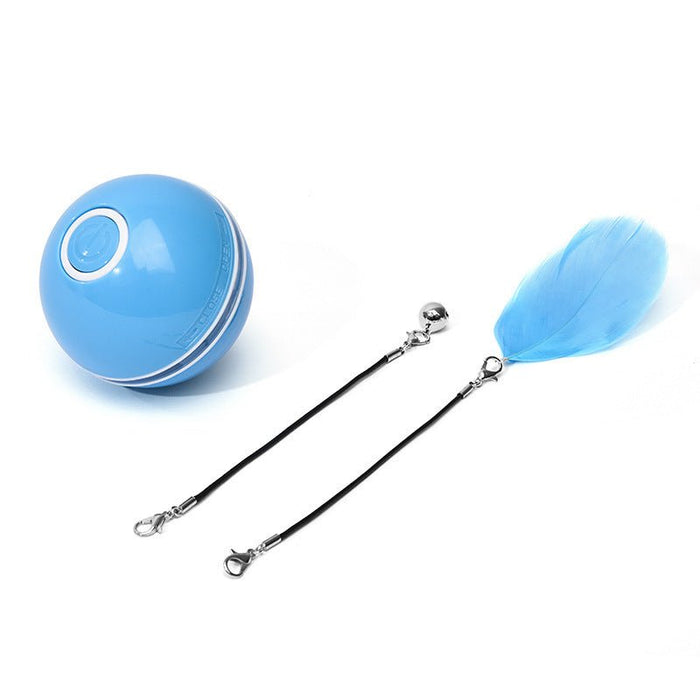 LED Laser Electronic Rolling Pet Funny Cat Toy Ball - Kannabliss Exotics