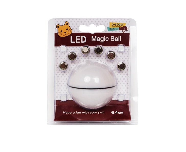 LED Laser Electronic Rolling Pet Funny Cat Toy Ball - Kannabliss Exotics