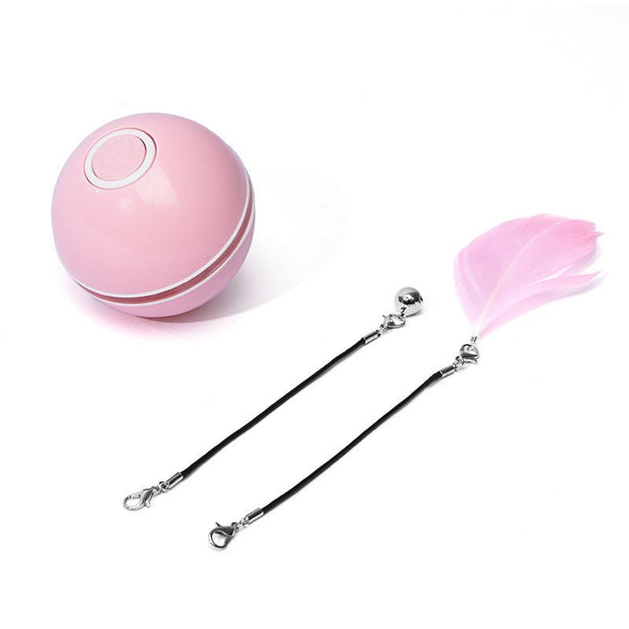 LED Laser Electronic Rolling Pet Funny Cat Toy Ball - Kannabliss Exotics