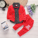 New Design Toddler Boys Casual Suit Set Boys Clothes Set Printed Suit Infant Boys Children Clothing Set - Kannabliss Exotics