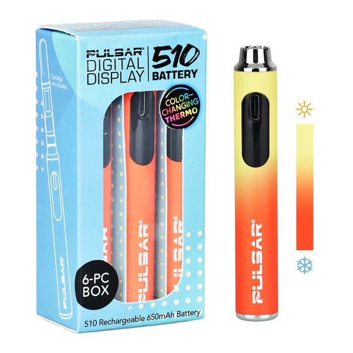 Pulsar Digital Display Thermo Change 510 Battery | 650mAh - Kannabliss Exotics