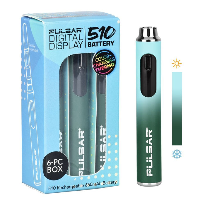 Pulsar Digital Display Thermo Change 510 Battery | 650mAh - Kannabliss Exotics