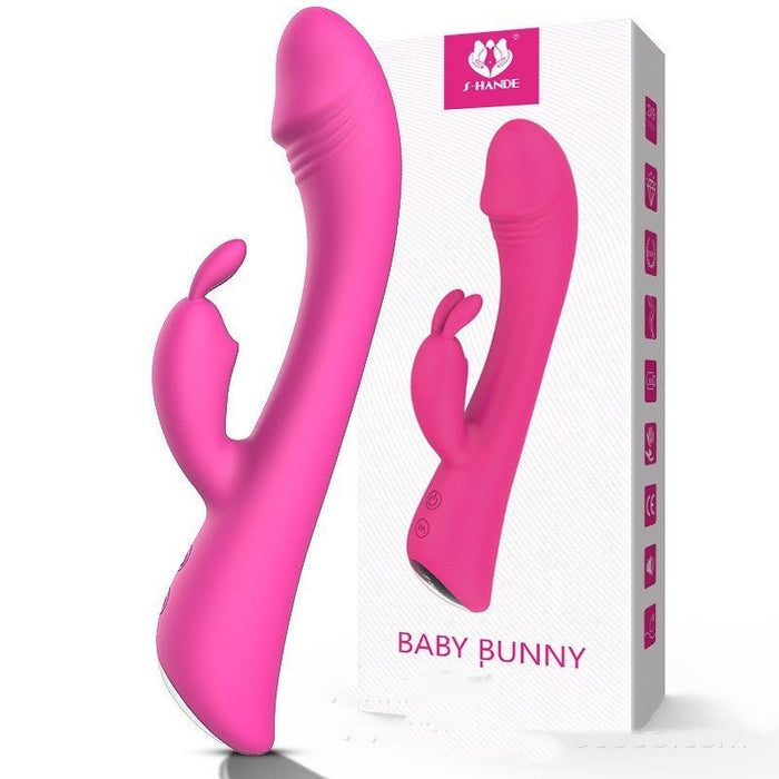 Rose Red Vibrating Spear Toys For Women - Kannabliss Exotics