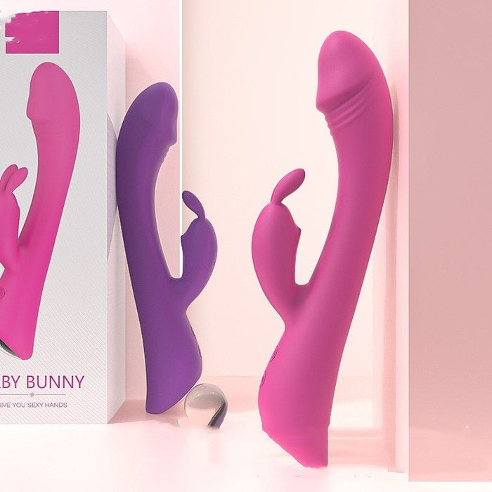 Rose Red Vibrating Spear Toys For Women - Kannabliss Exotics