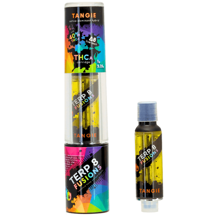 Tangie 2.25g THCA + D8 Live Resin Cartridge | Terp 8 - Kannabliss Exotics