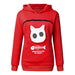 Women Hoodie Sweatshirt With Cat Pet Pocket Design Long Sleeve Sweater Cat Outfit - Kannabliss Exotics